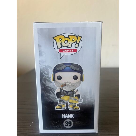 VAULTED Hank Evolve Funko Pop #39 Video Games Gaming 2K Turtle Rock Henry Allen - Picture 2 of 6